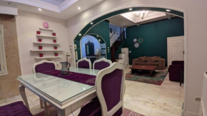Large villa with swimming pool and garden with private entrance